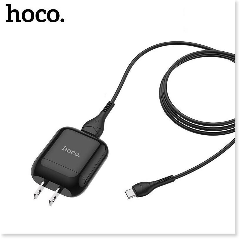 Bộ Sạc Nhanh Hoco 3.4A HK2 Type-C 1 cổng USB được thiết kế với chân sạc dạng dẹt