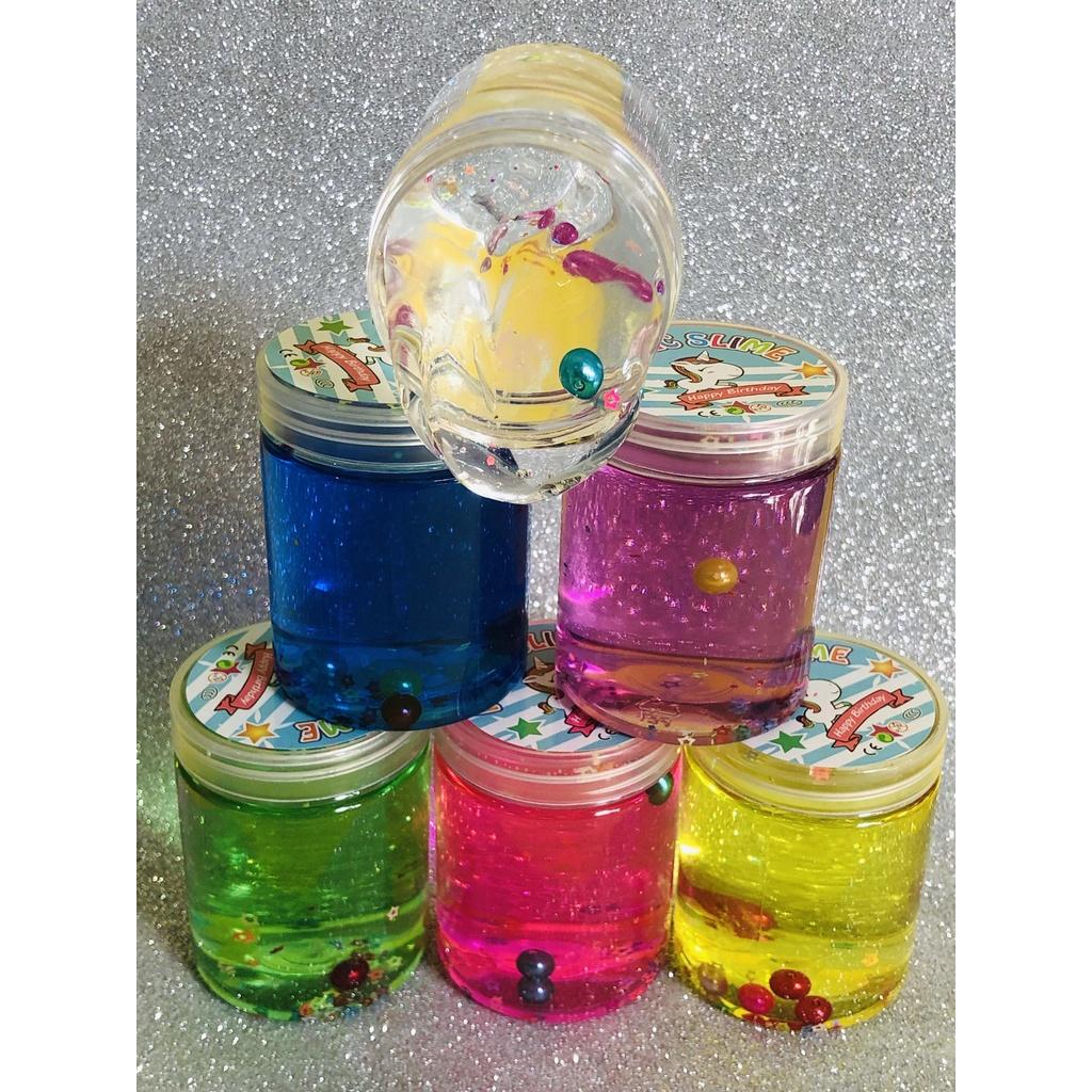 SLIME NGỌC TRAI BIỂN charm sao 6 màu cực đẹp Slam thiết kế độc đáo ấn tượng squishy
