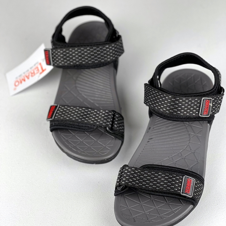 Giày sandal, dép sandal nam Teramo đế cao su nguyên chất, siêu nhẹ, quai dù chắc chắn, đế có rãnh chống trượt an toàn, TRM HỌA TIẾT