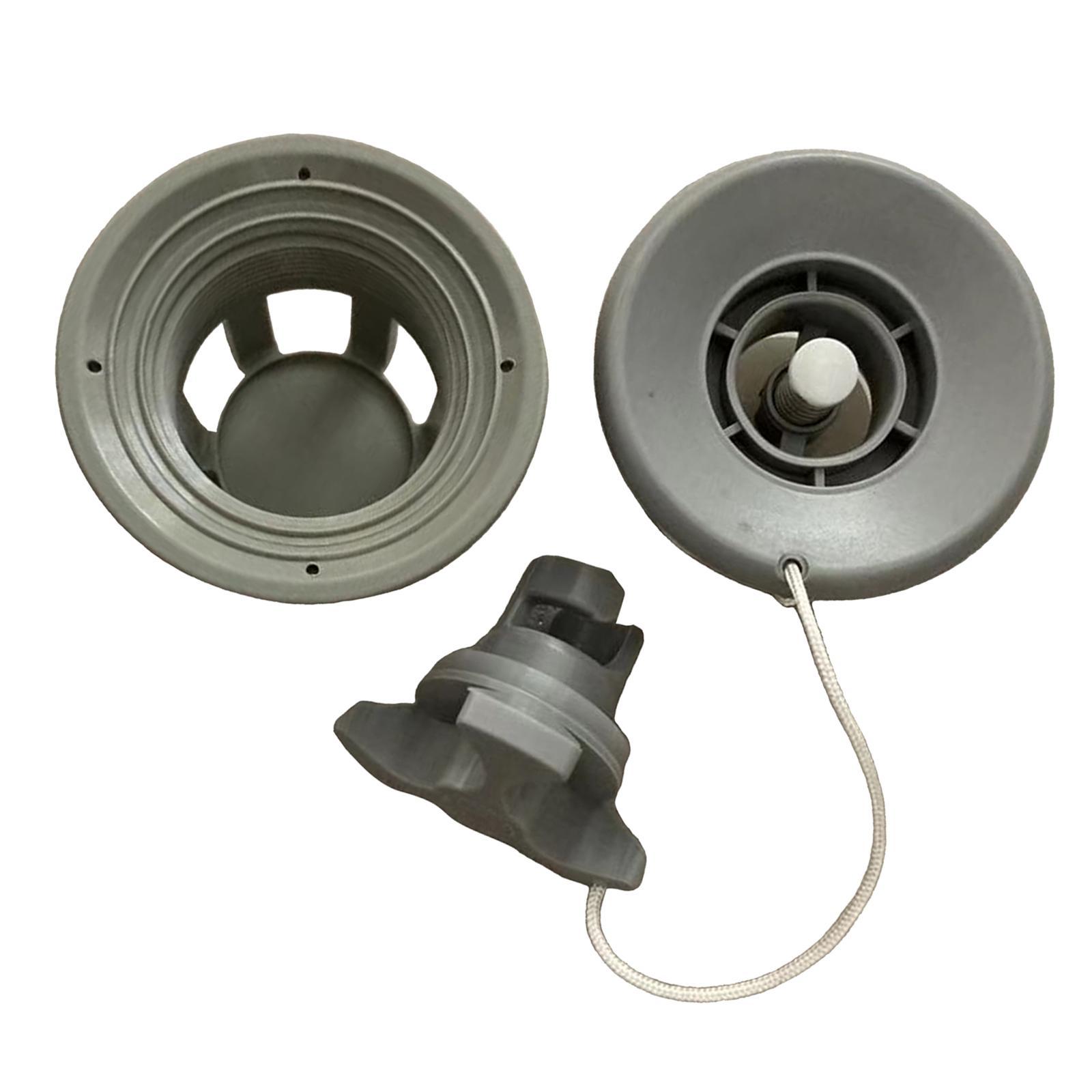 2 Pack Universal Air Valve Adaptor Inflatable Boat Tender Raft Dinghy Kayak Canoe Replacement Parts
