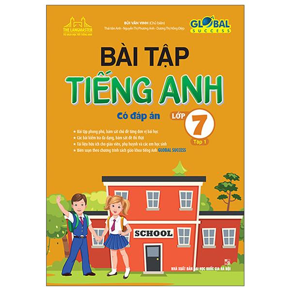 Global Success - Bài Tập Tiếng Anh Lớp 7 - Tập 1 (Có Đáp Án)