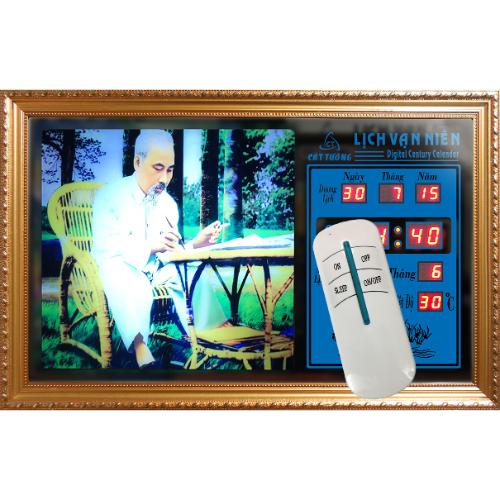 Đồng hồ lịch vạn niên Cát Tường 55617_Có 2 loại (Không remote đèn và Có remote đèn)