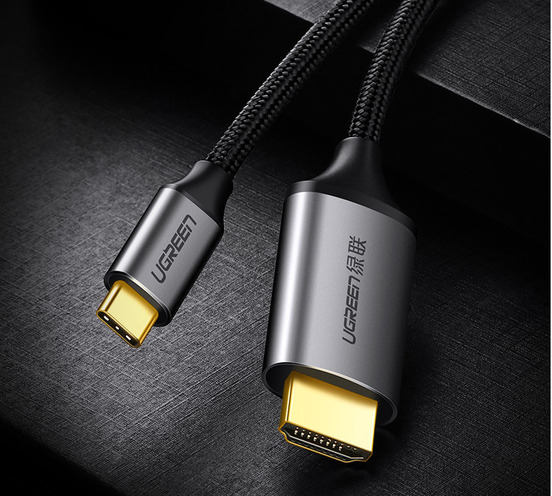 Hình ảnh Cáp USB Type-C to HDMI hỗ trợ 4K dài 1.5m Ugreen 50570 - Hàng Chính Hãng