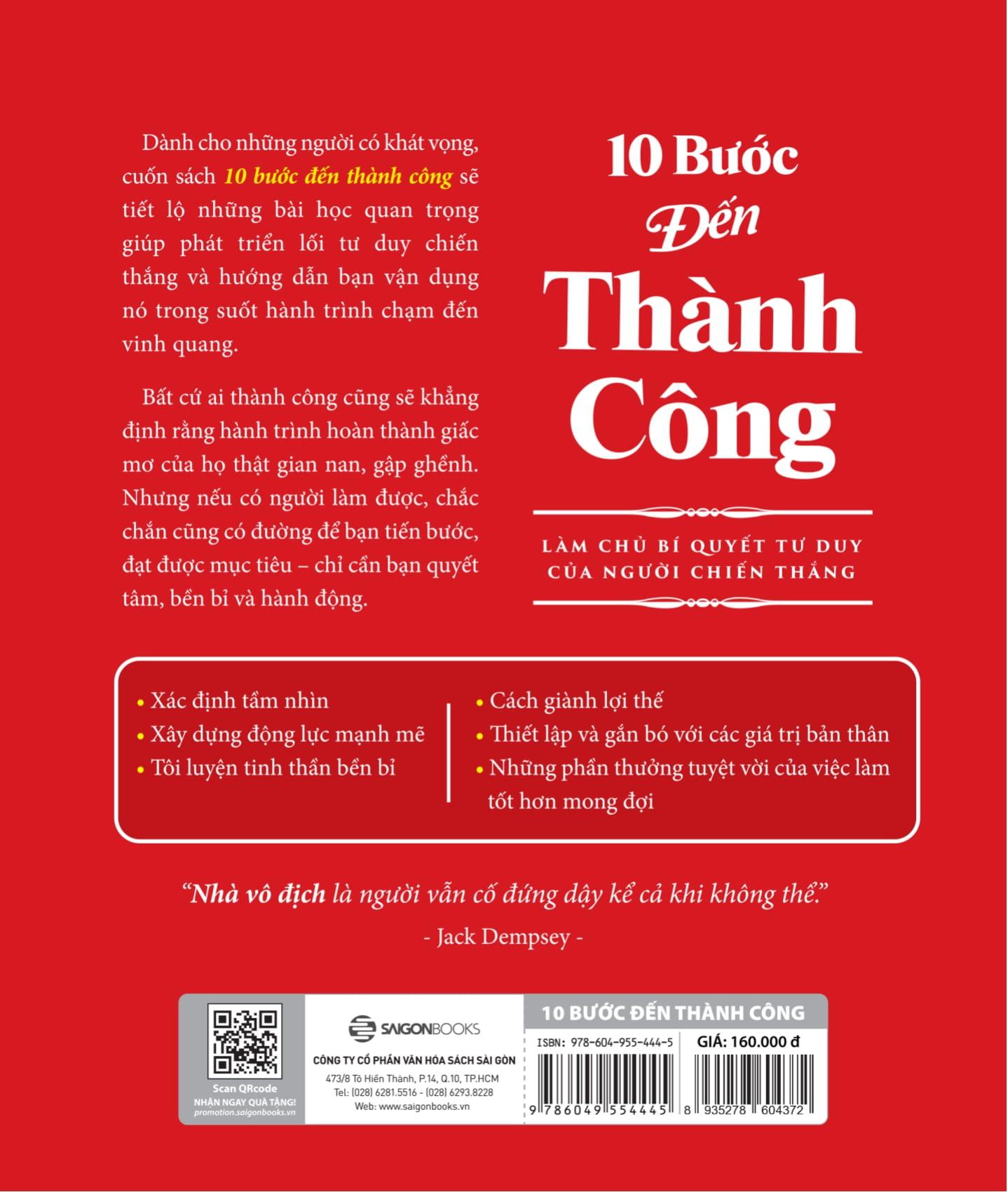 10 Bước Đến Thành Công