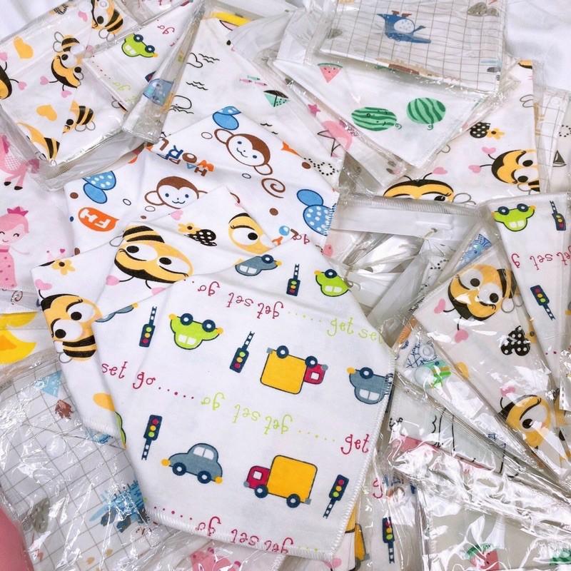 Yếm xô yếm cotton 2 cúc bấm cho bé