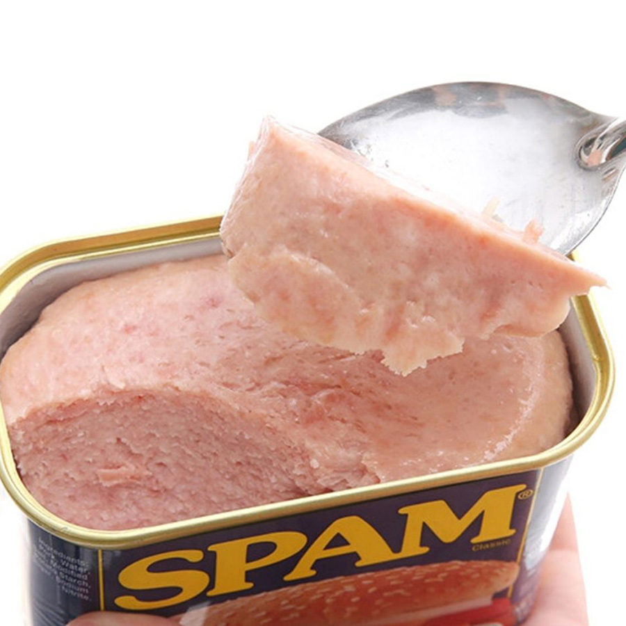 Thịt Hộp Hormel Spam Less Sodium 340g