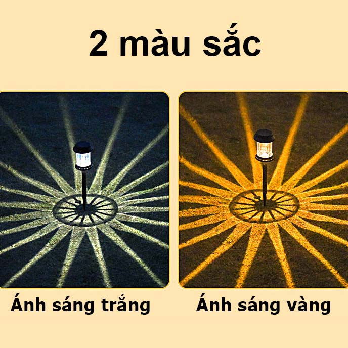 Đèn năng lượng mặt trời trang trí sân vườn, hiệu ứng ánh sáng ấn tượng,điểm nhấn cho ngôi nhà của bạn- K1609