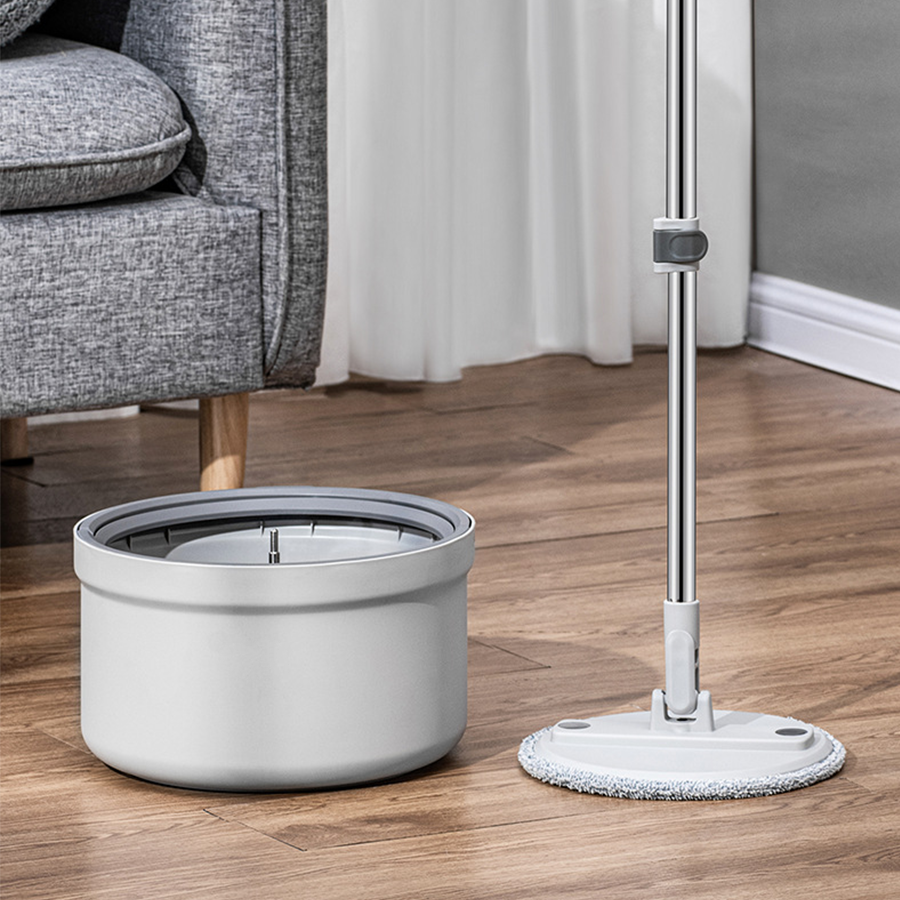 Cao cấp- Bộ cây lau nhà kèm 3 bông lau CCKO CK9624 Công nghệĐức