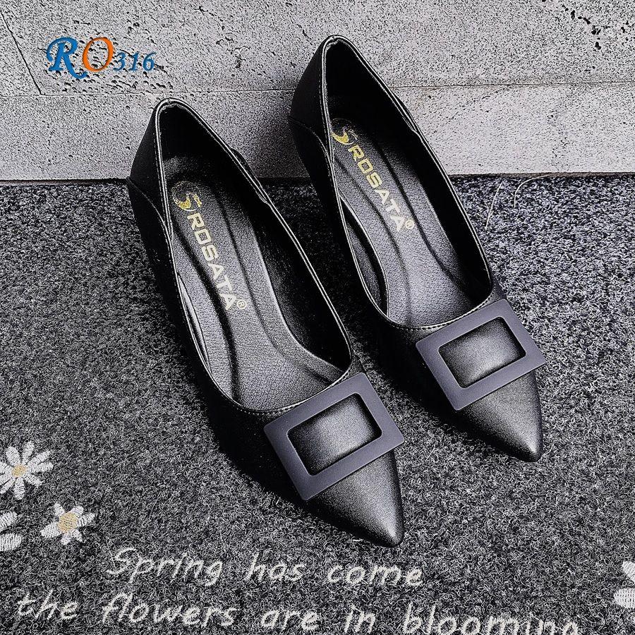 GIÀY BÍT MŨI RO316