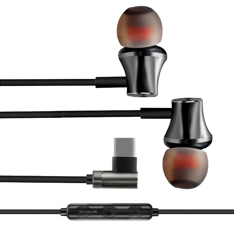 Mẫu mới ưu đãi nhất phù hợp với tai nghe Xiaomi 9SE type-c in-ear note3mix2 phù hợp với loa siêu trầm Huawei P20