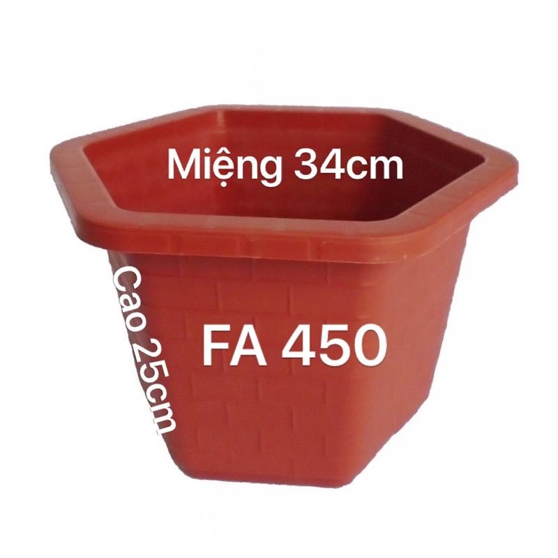 Chậu nhựa FA450 combo 10 chậu