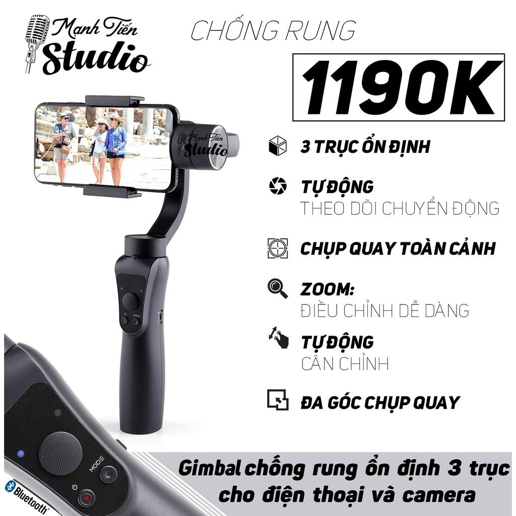 Thiết Bị Chống Rung Khi Quay Phim Chụp Ảnh Gimbal Q 3-AXIS STABILIZATION bảo hành 12 tháng