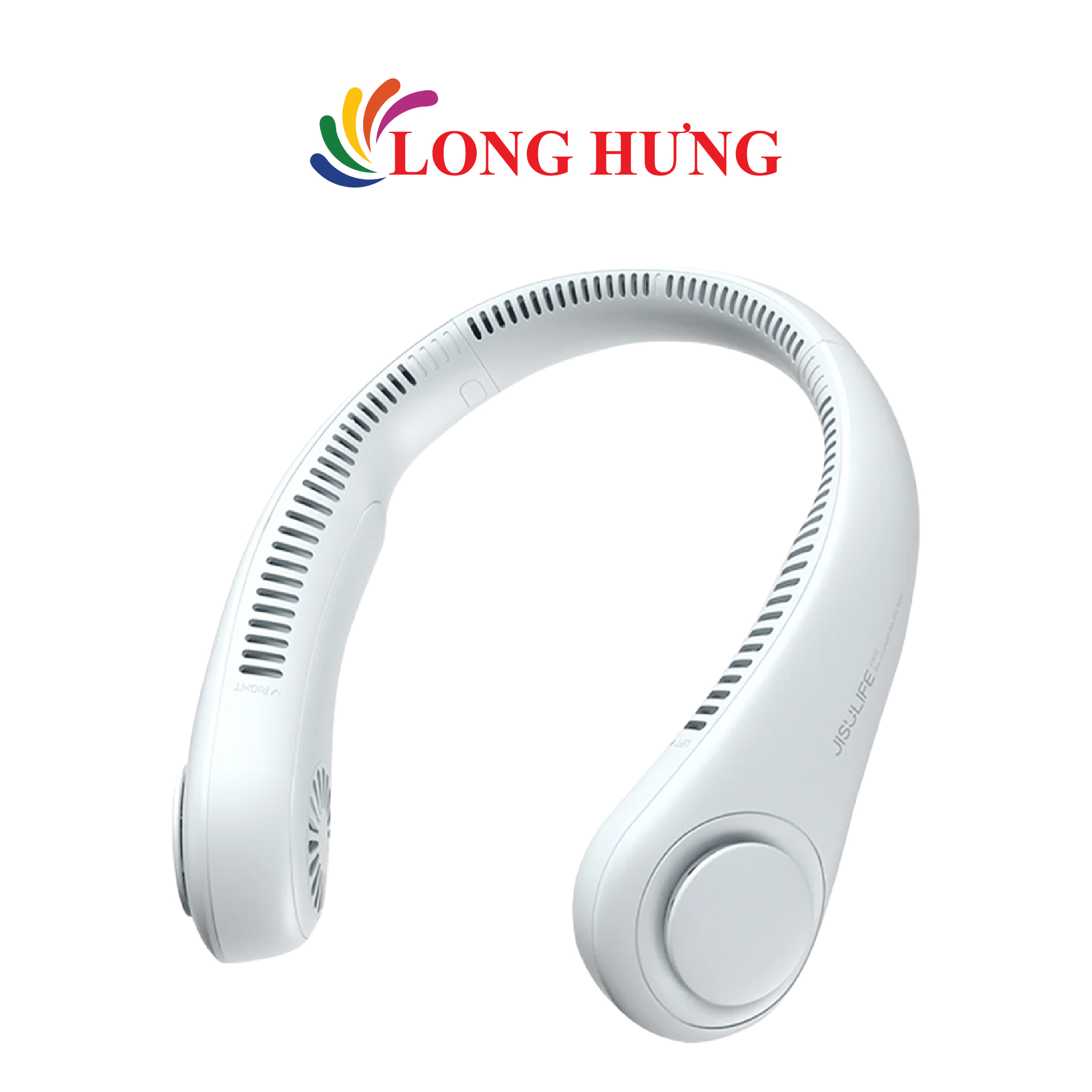 Quạt mini tích điện đeo cổ Jisulife Neck Fan Life3 4000mAh - Hàng chính hãng