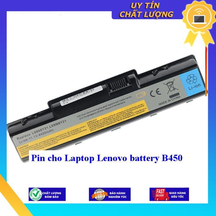 Pin cho Laptop Lenovo battery B450 - Hàng Nhập Khẩu  MIBAT242