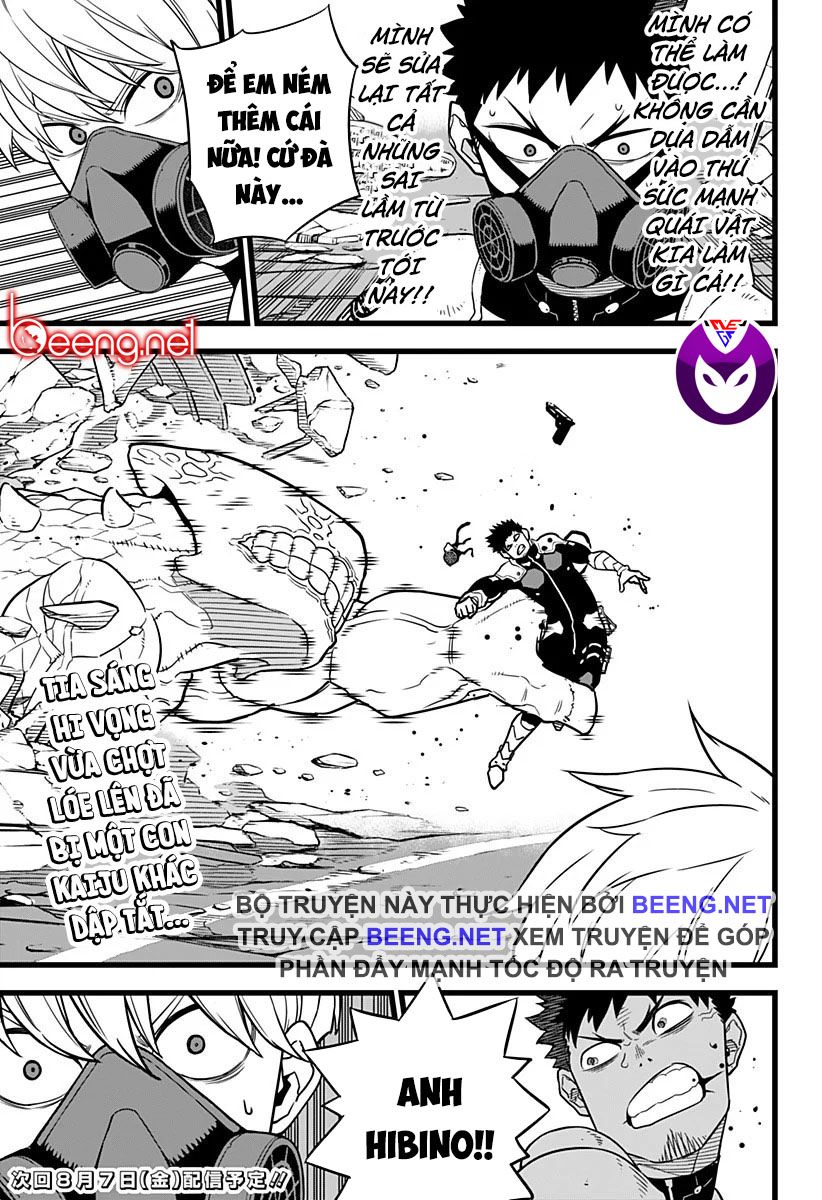 hôm nay - tôi hóa kaiju chapter 5 16