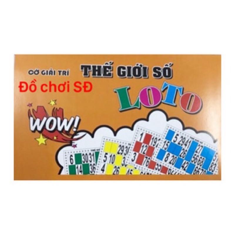 BỘ LÔ TÔ - CỜ SỐ GỖ