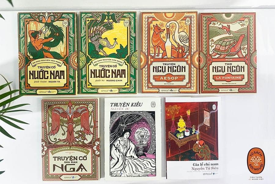 Tủ sách ĐỜI NGƯỜI – Truyện cổ nước Nam – Truyện cổ dân gian Nga – Truyện ngụ ngôn Aesop – Truyện ngụ ngôn La Fontaine - Truyện Kiều – Gia lễ chỉ nam