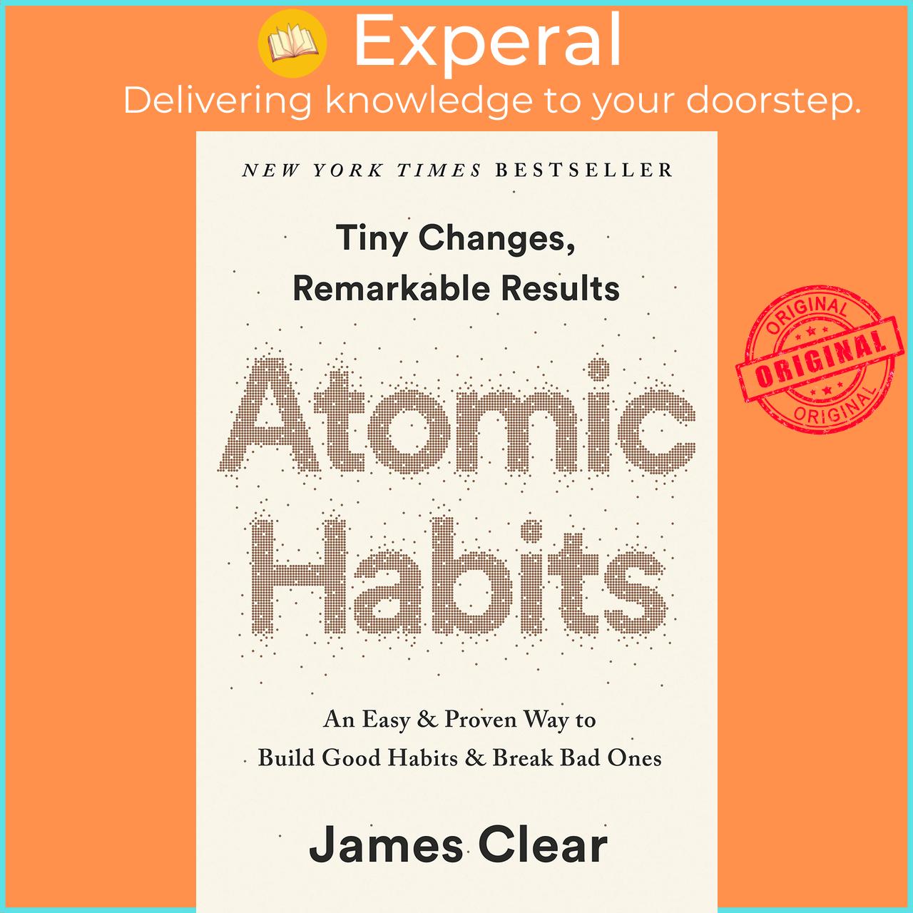 Sách - Atomic Habits : An Easy and Proven Way to Build Good Habits and Break Bad by James Clear (UK edition, paperback)