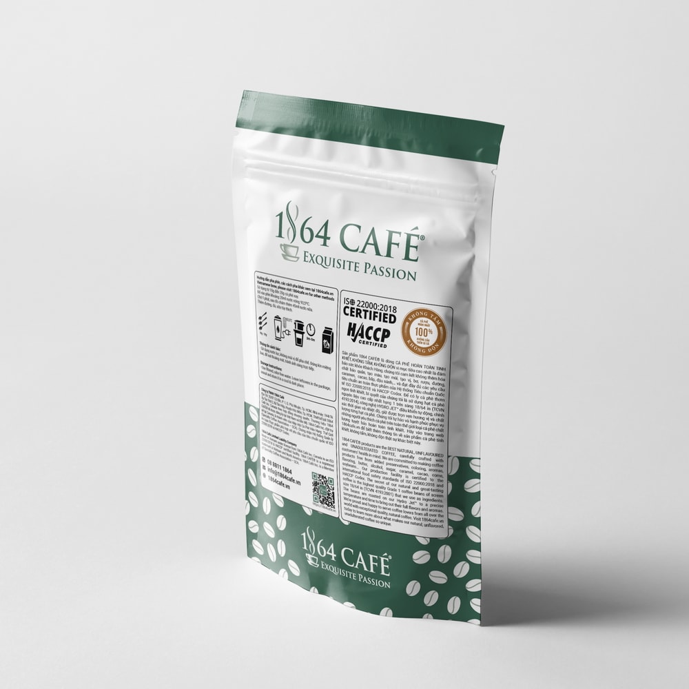 Cà Phê Nguyên Hạt Specialty Coffee Brazil Capim Branco 1864 CAFÉ 120g