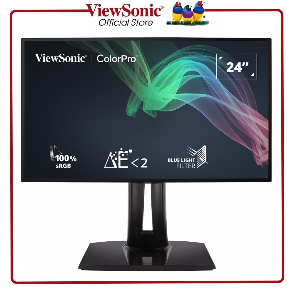 Màn hình thiết kế đồ họa ViewSonic VP2458 24 inch/ SuperClear IPS/ 100%sRGB/ delta E &lt;2 - Hàng Chính Hãng