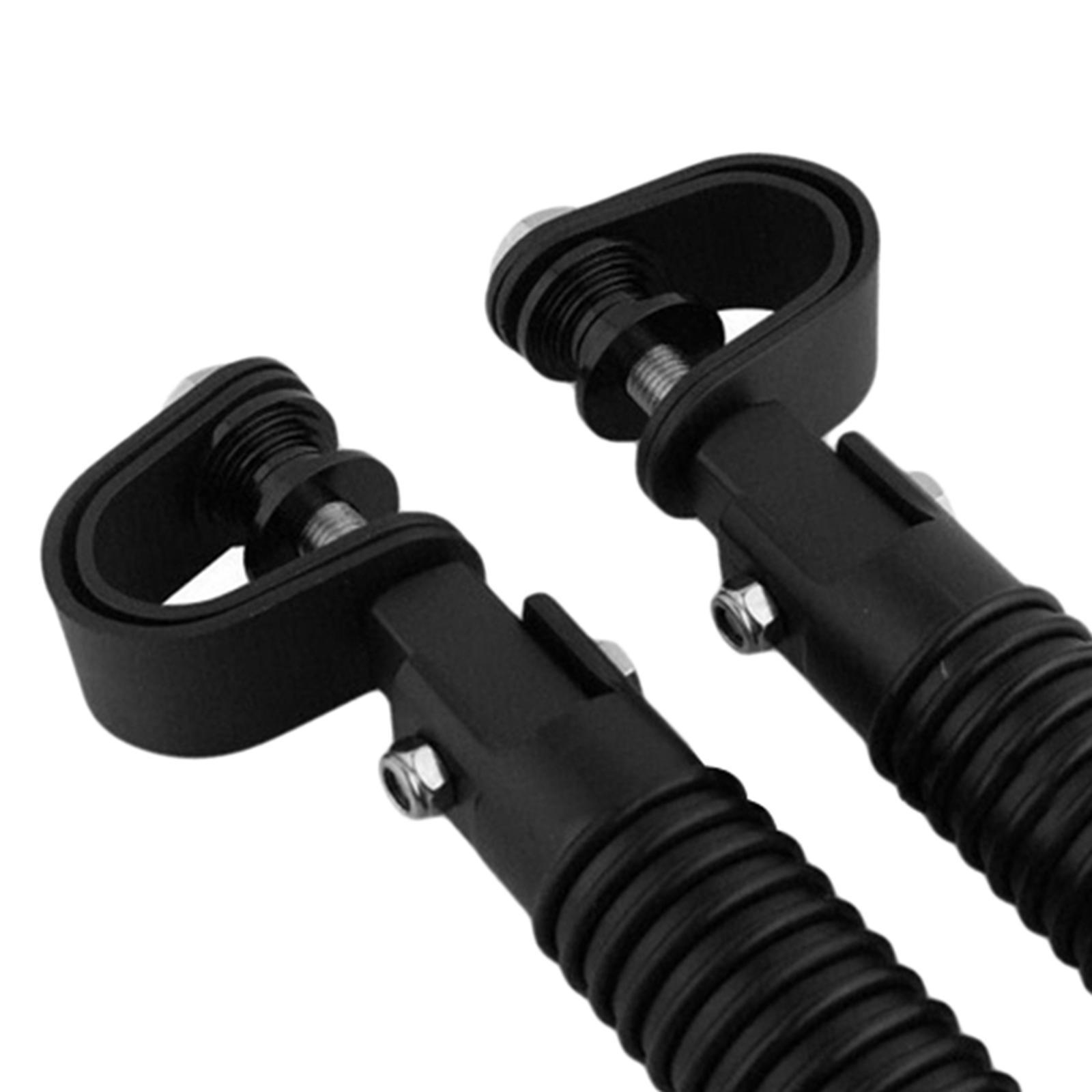Universal Motorbike Foot Rests Replace Black