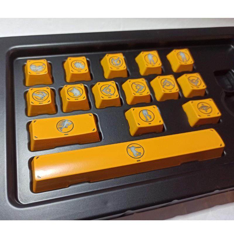 HSV 15 keys E-BLUE ABS Backlight Keycap Mechanical Keyboard Keycap for CS GO PUBG with free key cap puller