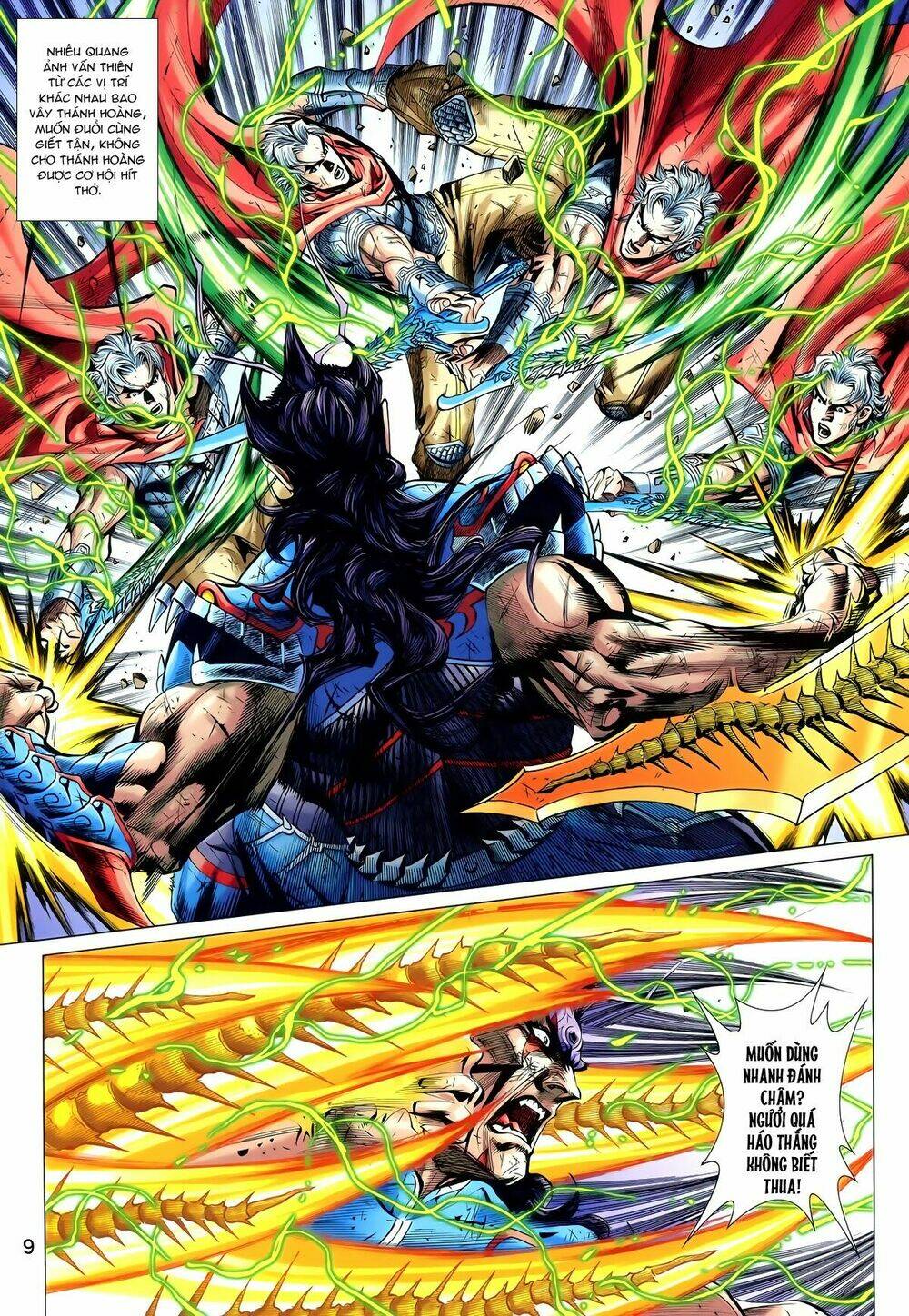 thần binh vấn thiên chapter 28 9