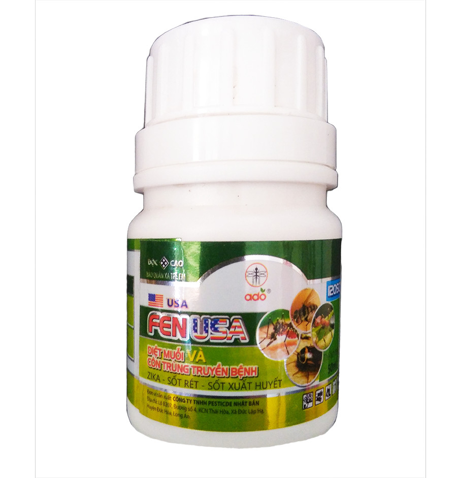 Diệt muỗi và côn trùng Fendona FenUSA 120SC - DIỆT CÔN TRÙNG DÙNG TRONG LĨNH VỰC Y TẾ VÀ GIA DỤNG