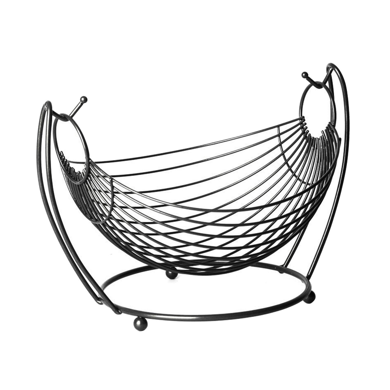 Decorative Kitchen Vegetable Organizer Fruit Storage Rack Basket