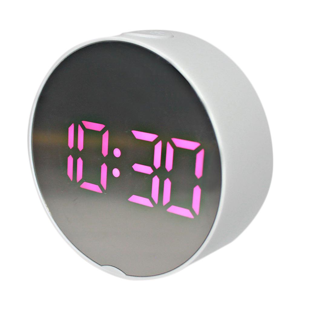 2x LED Alarm Clock Multi-function Easy To Read Electronic For Bedroom Office
