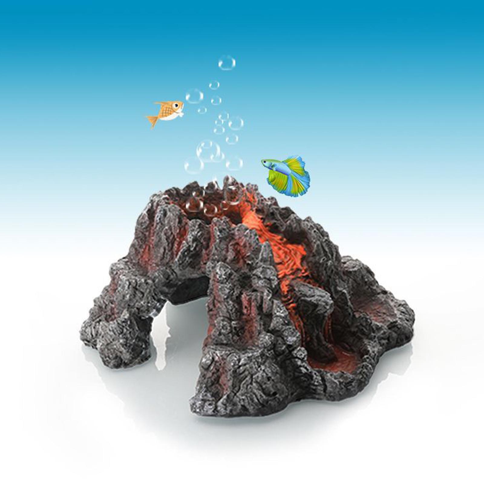 Resin Aquarium Decoration Ornament Kit Shape Landscape Accessories