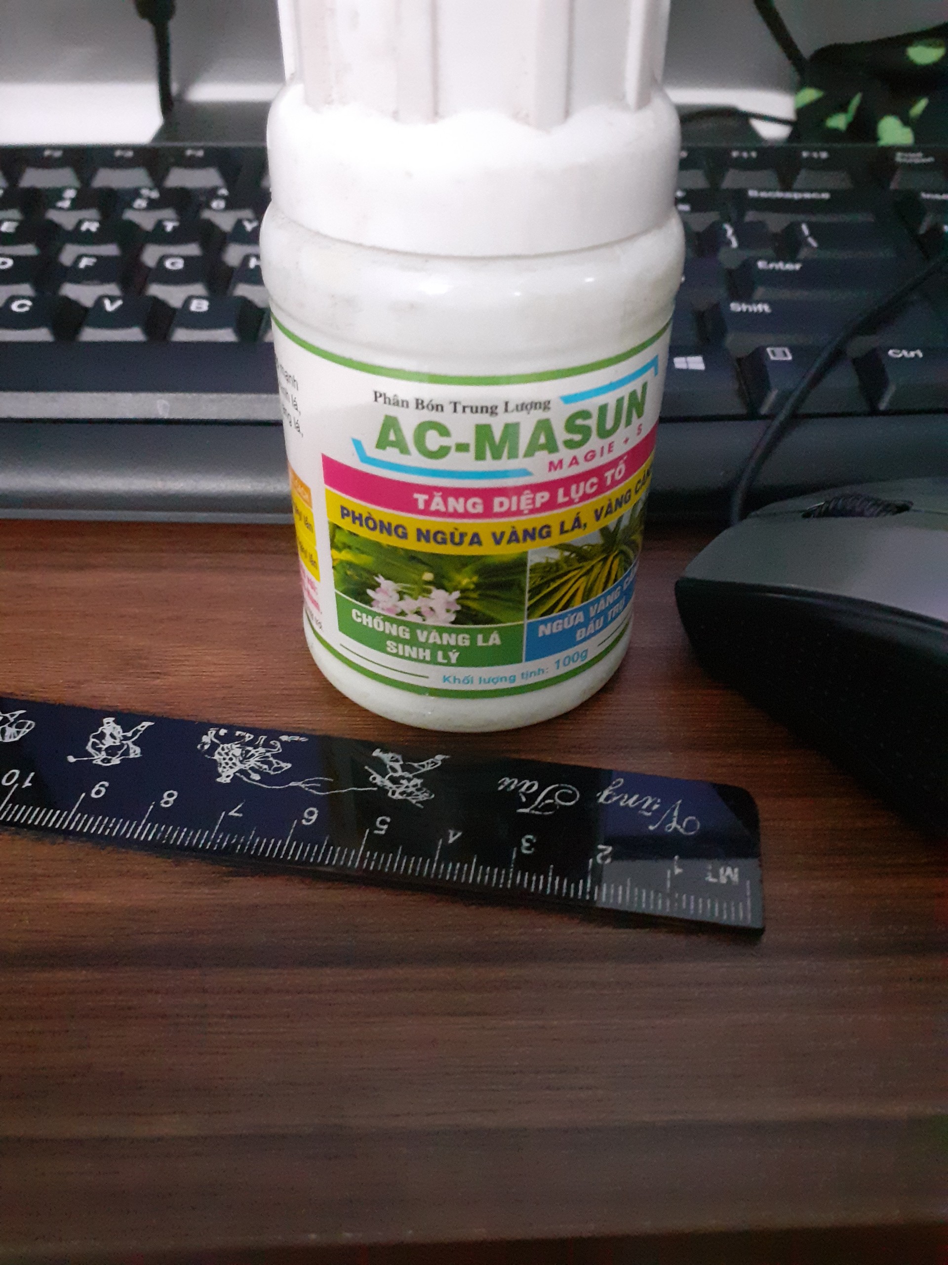 Tăng diệp lục tố ac-masun
