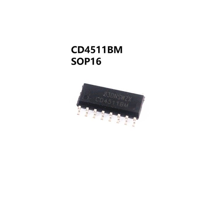 CD4511 - Chân Cắm DIP 16/ Chân Dán SOP 16