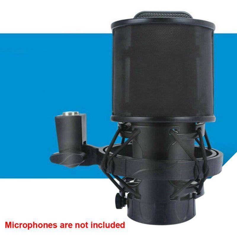 Bộ lưới lọc âm thanh 2 lớp dành cho micro thu âm phòng thu