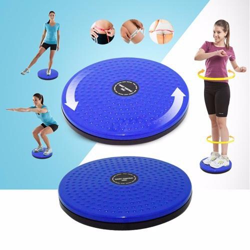 Đĩa xoay eo tập thể dục 360 độ, bàn xoay tập cơ bụng eo thon giảm cân tại nhà phòng gym có hạt massage