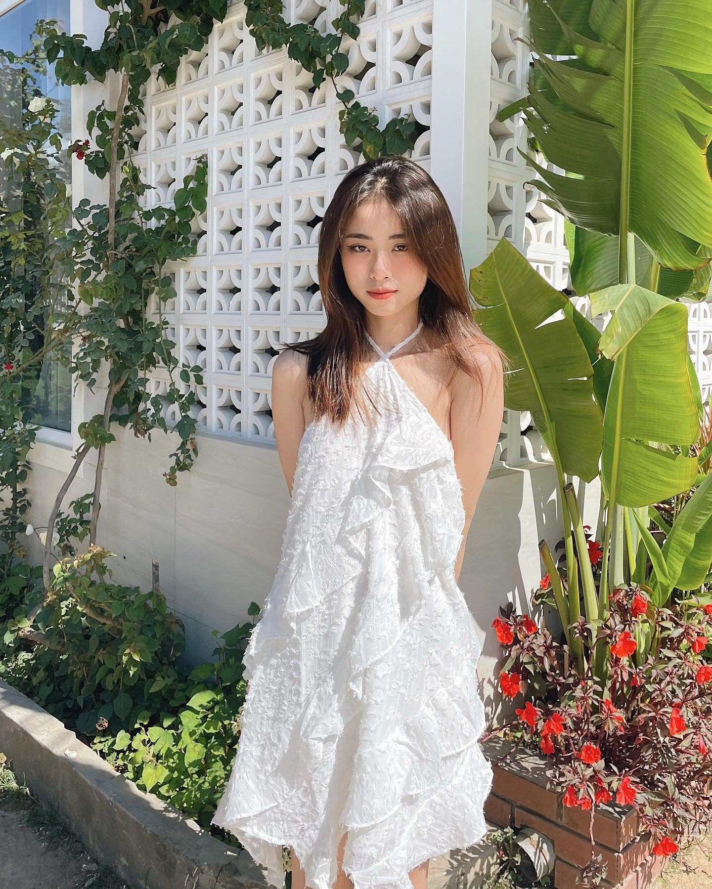 Hình ảnh Đầm yếm lông vũ Furlise Dress Gem Clothing SP060412