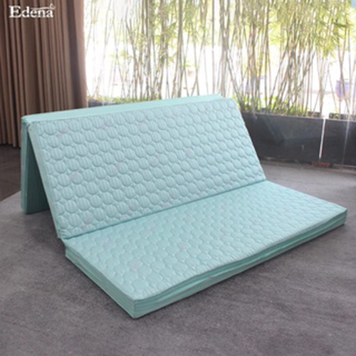 Nệm Bông Ép Gấp 3 Chần Gòn Edena EDCG1615 (160 x 195 x 15 cm) - Màu Ngẫu Nhiên