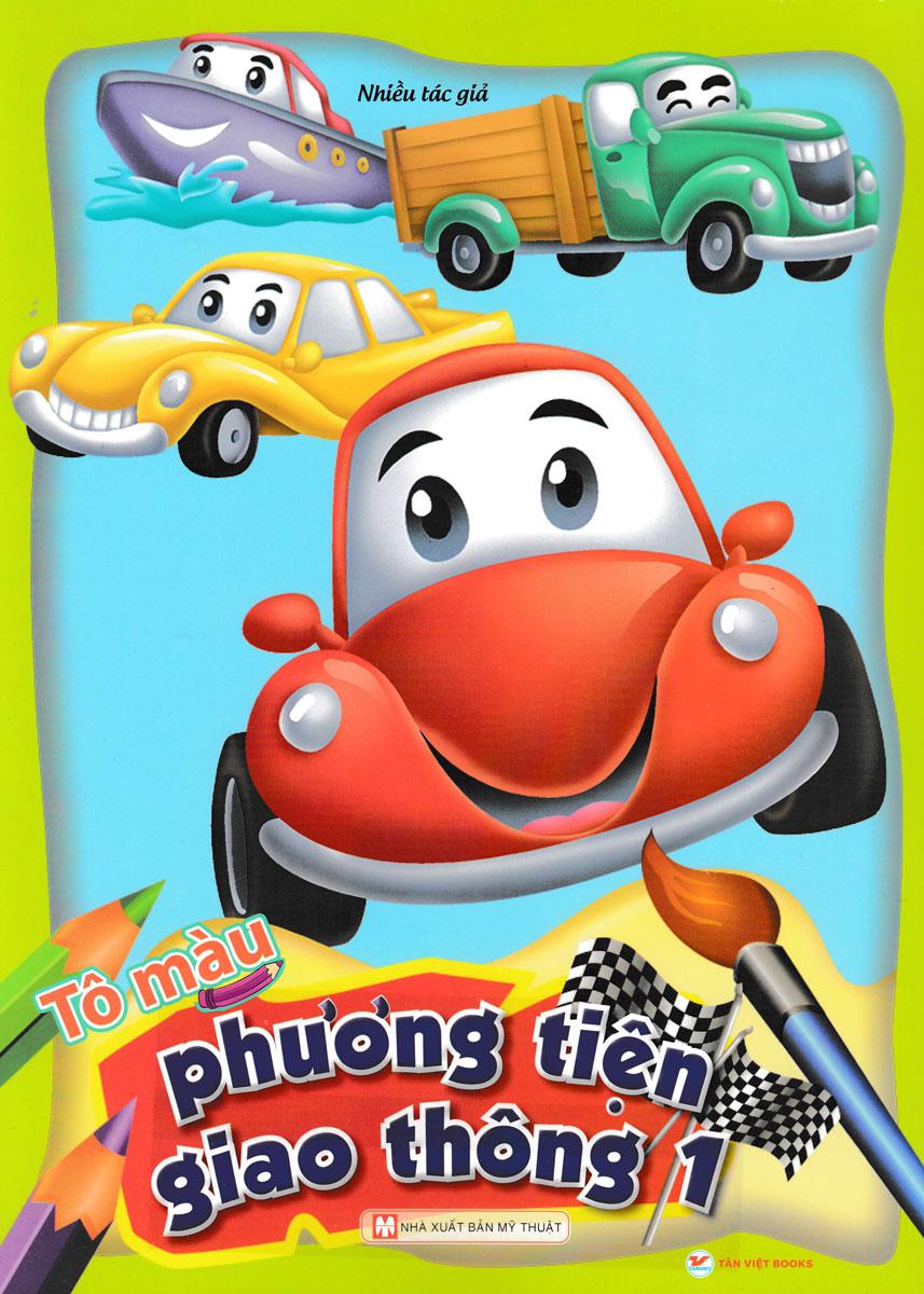 Tô Màu Phương Tiện Giao Thông - Tập 1
