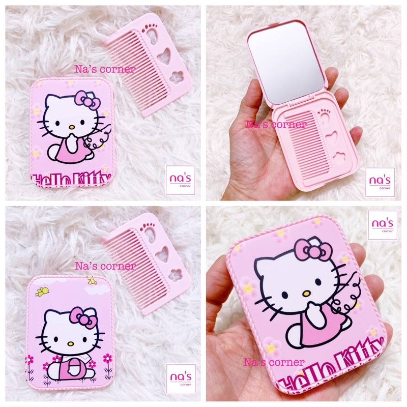 Bộ gương lược kitty dễ thương