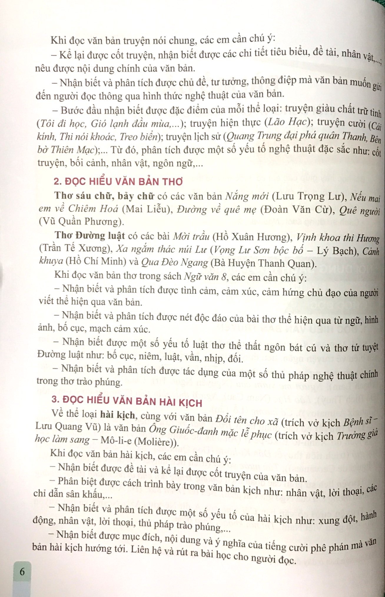 Sách Ngữ Văn Lớp 8 Tập 1 - Bộ Cánh Diều