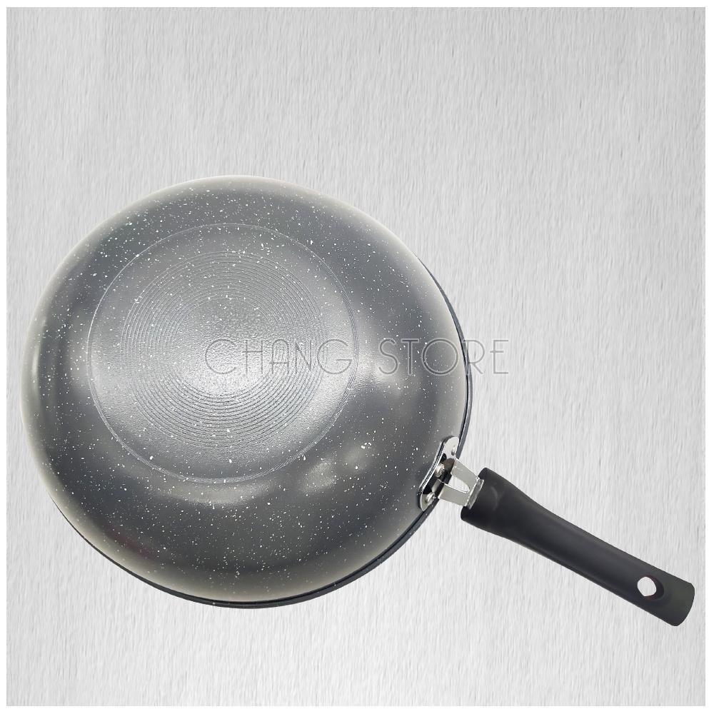 Chảo Vân Đá Ceramic 32cm Sâu Lòng, Dùng Được Cho Mọi Loại Bếp Siêu Tiện Lợi