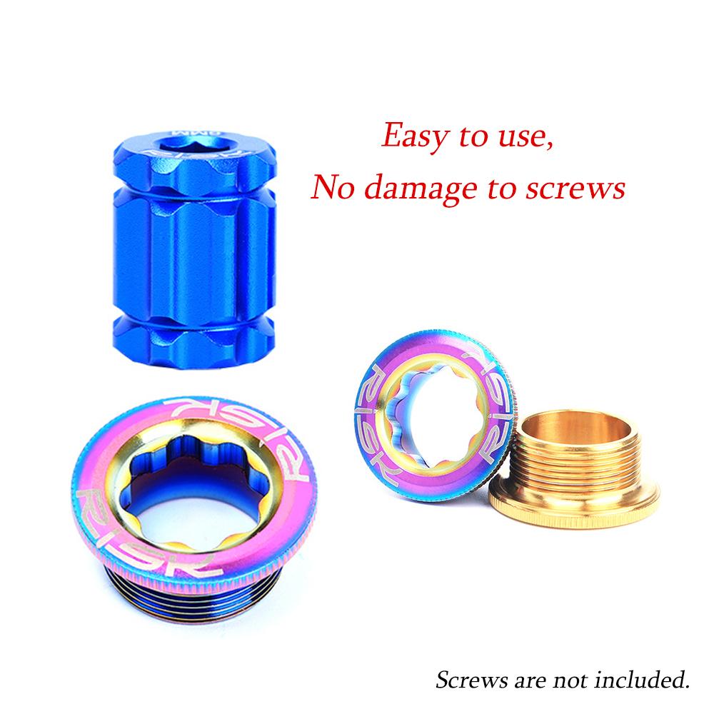 Dụng cụ tháo và lắp tay quay xe đạp bằng hợp kim nhôm anodized, siêu nhẹ và bền