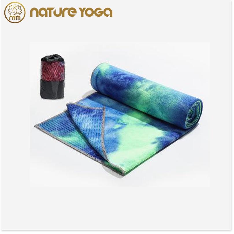 Kăn Trải Thảm Yoga cao cấp Pủ ạt ao Su Non Nature àu Loang