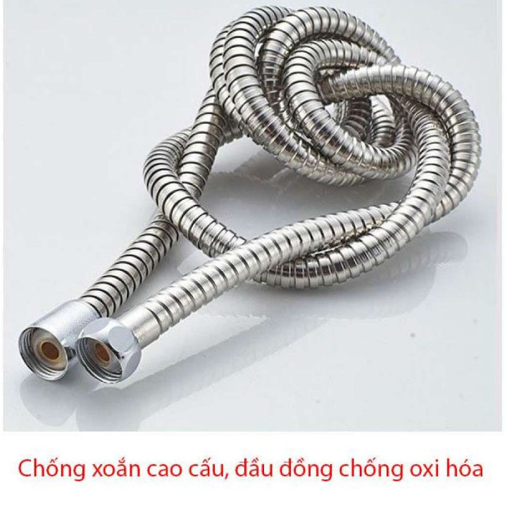 Dây vòi sen tắm inox 304 cao cấp chống xoắn 206784