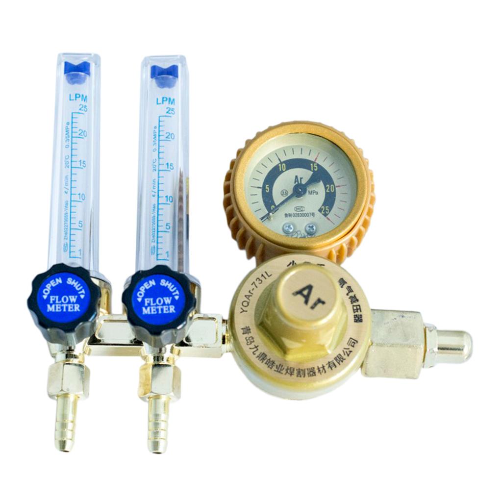 MIG TIG Stainless Steel Argon Co2 Weld Pressure Regulator Meter 0-25Mpa