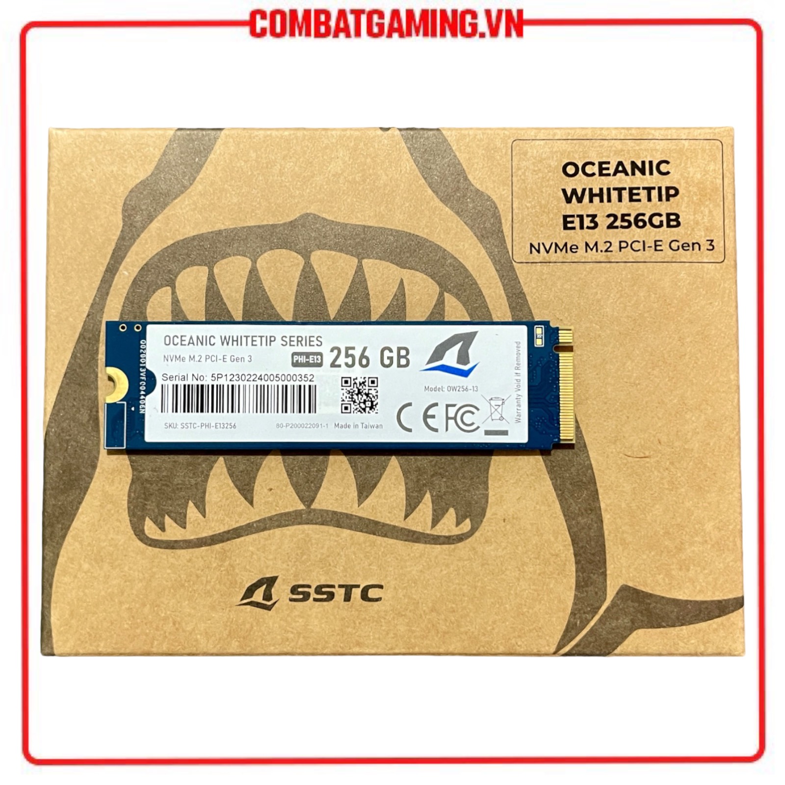 Ổ Cứng SSD SSTC 256GB 512GB PHI E21 E19 NVME GEN 4.0 (3500/5000mb/s)