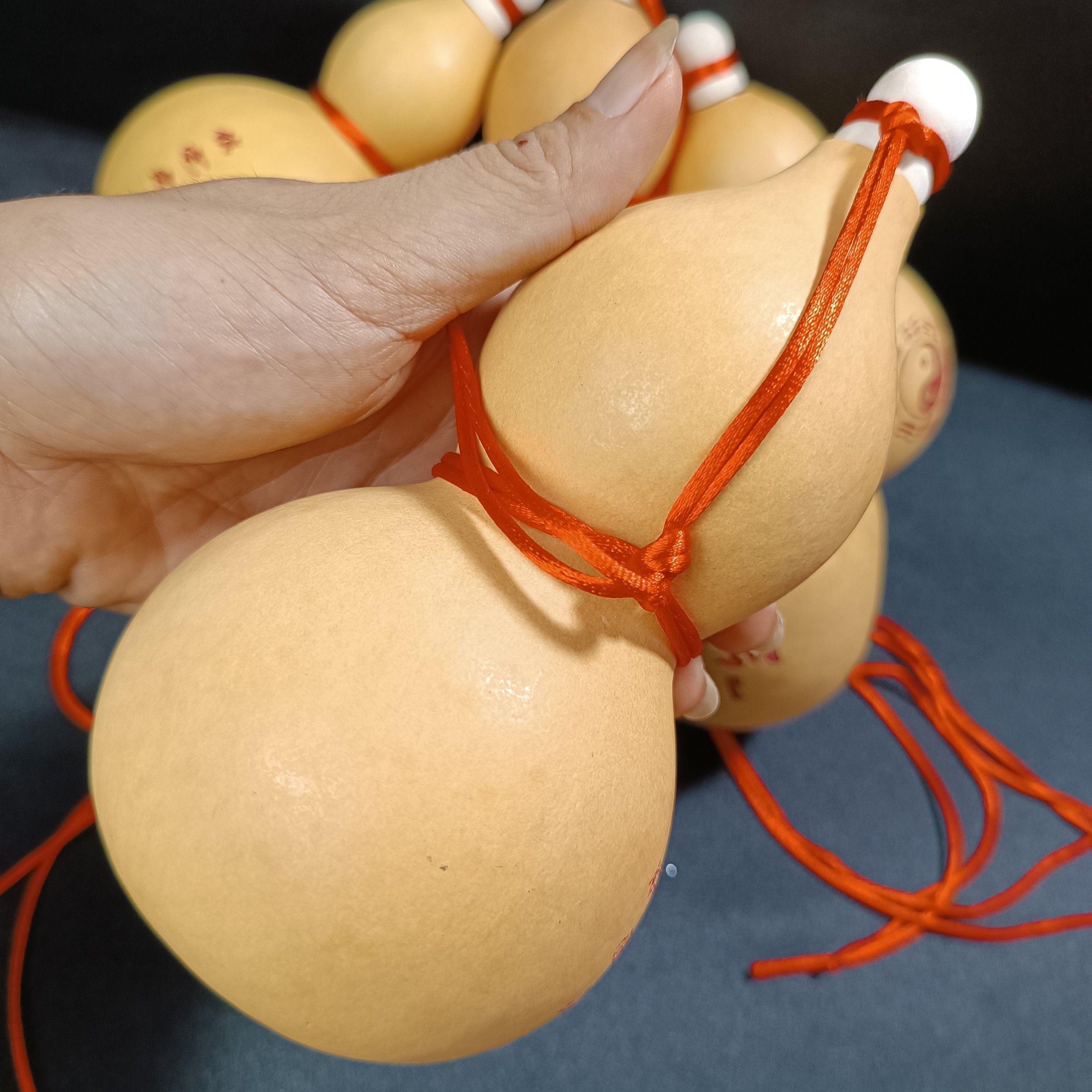 Hồ Lô Bầu có nắp mở,cao 17cm,phong thủy