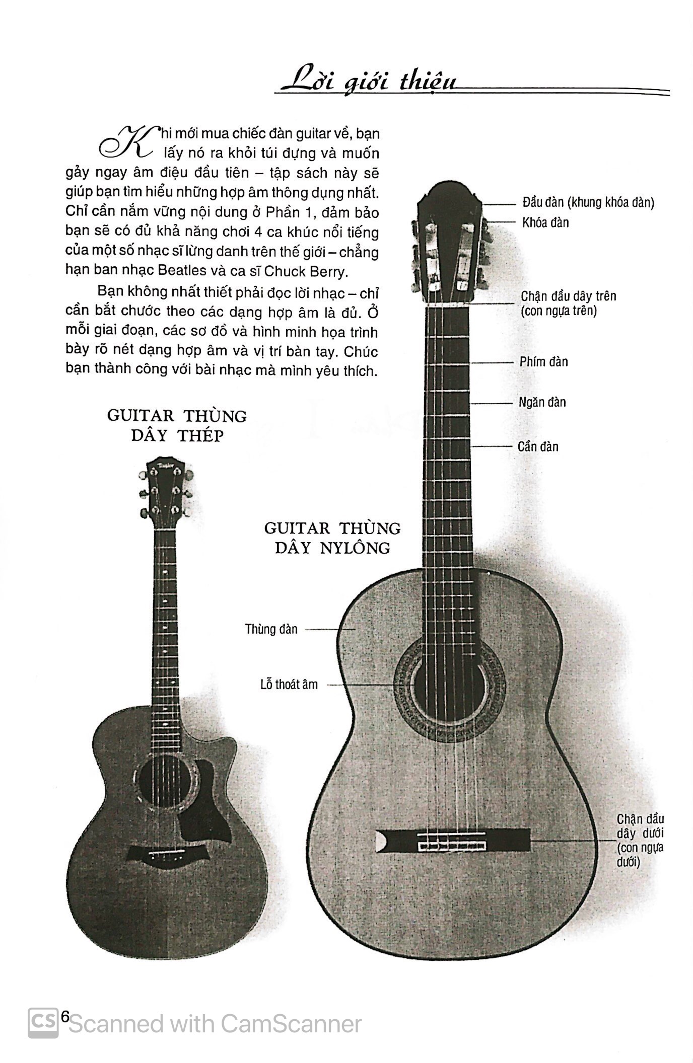 Chơi Đàn Guitar Bằng Hình Ảnh