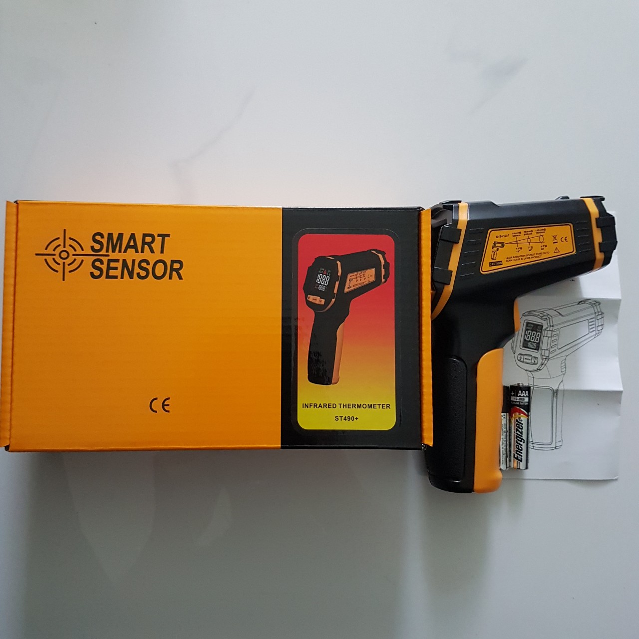 Súng đo nhiệt độ hồng ngoại Smartsensor ST490+