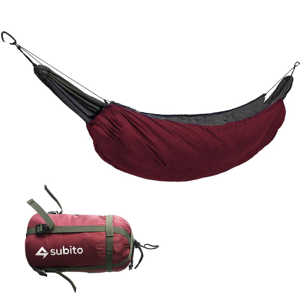 Subito Cắm Trại Võng Underquilt Di Động Túi Ngủ Võng Nhiệt Dưới Chăn Võng Cách Nhiệt Phụ Kiện Cho Cắm Trại